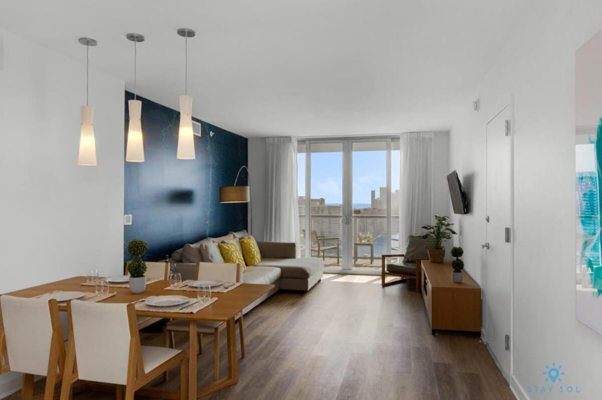 Infinite View With Balcony,Pool Plus Near Beach Plaja Hallandale Exterior foto