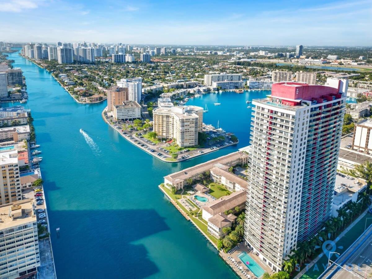 Infinite View With Balcony,Pool Plus Near Beach Plaja Hallandale Exterior foto