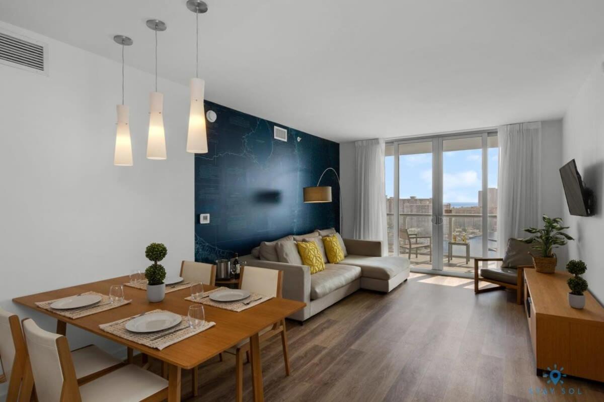 Infinite View With Balcony,Pool Plus Near Beach Plaja Hallandale Exterior foto