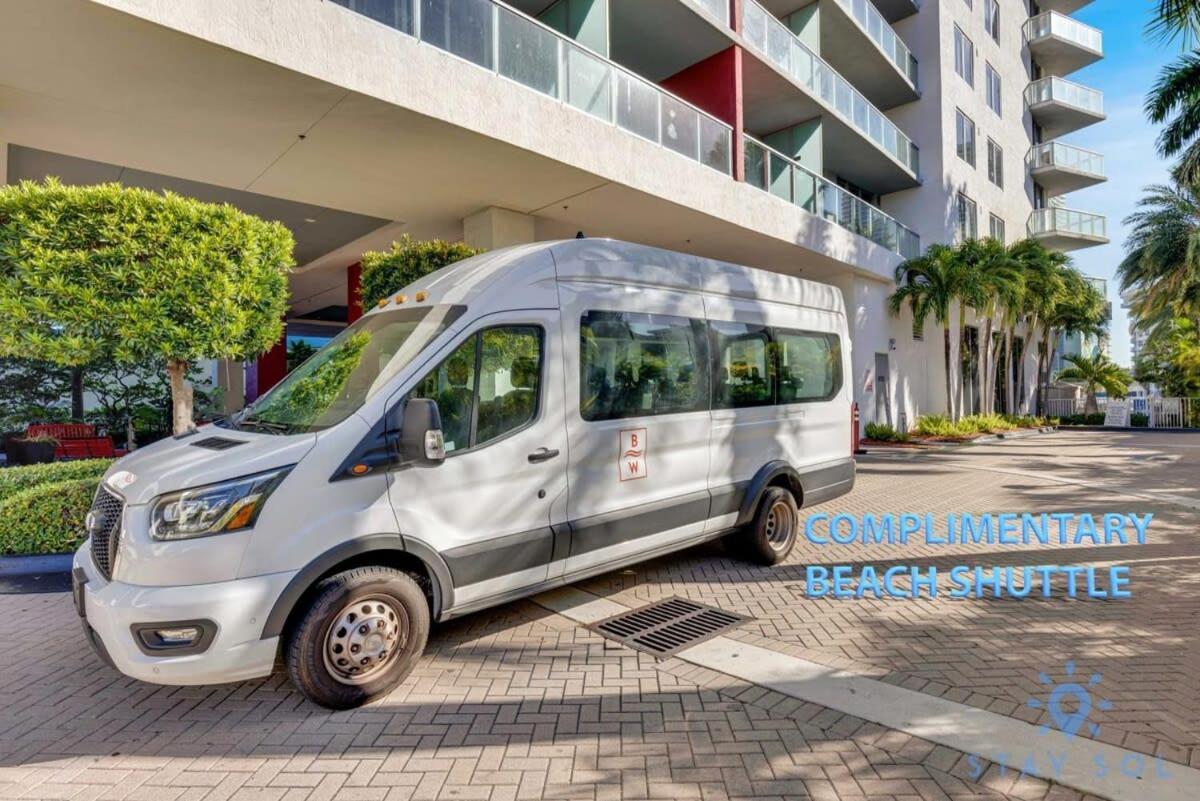 Infinite View With Balcony,Pool Plus Near Beach Plaja Hallandale Exterior foto